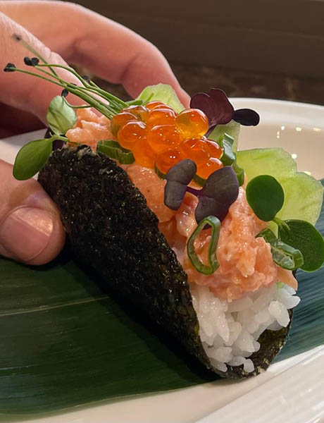 sushi nori by chef kostas arampatzis